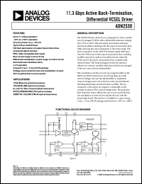 Click here to download ADN2530YCPZ-REEL7 Datasheet