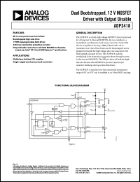 Click here to download ADP3418KRZ Datasheet