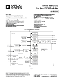 Click here to download ADM1034ARQ-REEL Datasheet