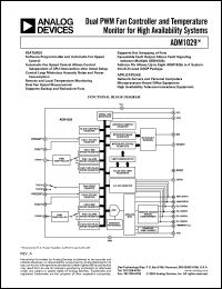 Click here to download ADM1029ARQ-REEL7 Datasheet