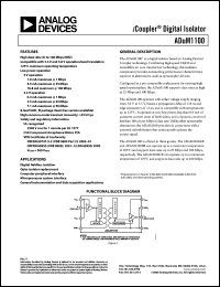 Click here to download ADUM1100BRZ Datasheet