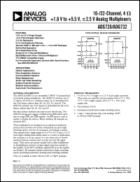Click here to download ADG726BCPZ Datasheet