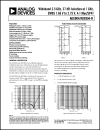 Click here to download ADG904BCP-REEL Datasheet
