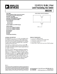 Click here to download ADG3246BCP-REEL7 Datasheet