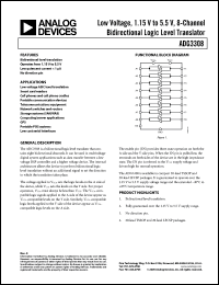 Click here to download ADG3308BCPZ Datasheet