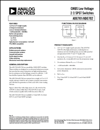 Click here to download ADG702BRMZ-REEL7 Datasheet