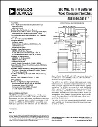 Click here to download AD8110ASTZ Datasheet