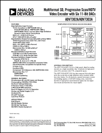 Click here to download ADV7302AKSTZ Datasheet