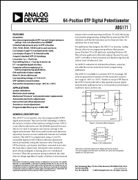 Click here to download AD5171BRJZ100-R7 Datasheet