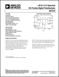 Click here to download AD7376ARUZ50-REEL7 Datasheet