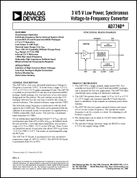 Click here to download AD7740YRT-REEL Datasheet