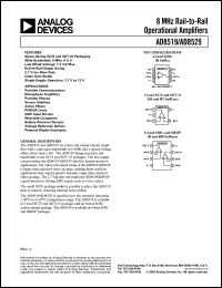 Click here to download AD8519ARZ-REEL Datasheet