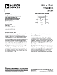 Click here to download AD8354ACP-R2 Datasheet