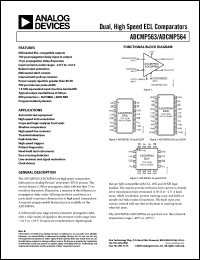 Click here to download ADCMP563BCPZ-R2 Datasheet