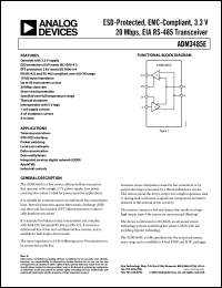 Click here to download ADM3485EAR-REEL Datasheet