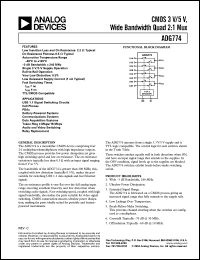 Click here to download ADG774BRQZ Datasheet