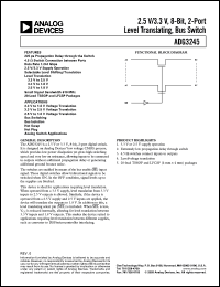 Click here to download ADG3245BCP Datasheet