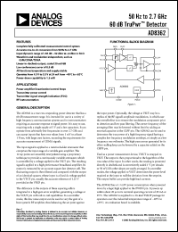 Click here to download AD88362ARU Datasheet