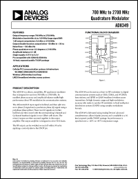 Click here to download AD8349 Datasheet