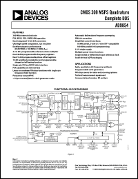 Click here to download AD9854ASTZ Datasheet