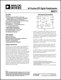 Click here to download AD5273BRJZ1-REEL7 Datasheet