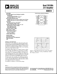 Click here to download AD8024AR-REEL7 Datasheet