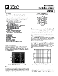 Click here to download AD8044ANZ Datasheet