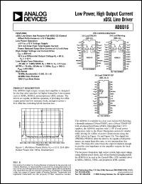 Click here to download AD8016AREZ-REEL Datasheet