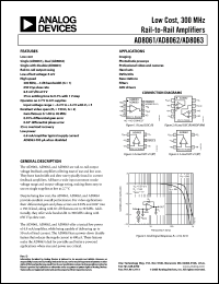 Click here to download AD8063ART-R2 Datasheet