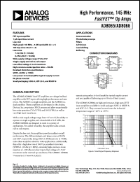 Click here to download AD8065ARTZ-R2 Datasheet