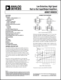 Click here to download AD8027ARZ-REEL7 Datasheet