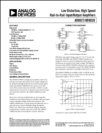 Click here to download AD8027ARZ Datasheet