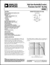 Click here to download AD8067ARTZ-REEL7 Datasheet