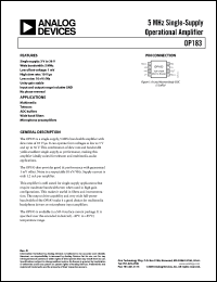 Click here to download OP183GS-REEL7 Datasheet