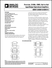 Click here to download AD8615AUJZ-REEL7 Datasheet