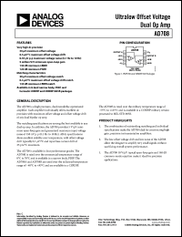 Click here to download AD708SQ/883B Datasheet
