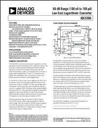 Click here to download ADL5306ACP-R2 Datasheet