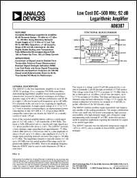 Click here to download AD8307ARZ-REEL Datasheet