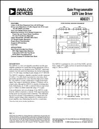 Click here to download AD8321ARZ Datasheet