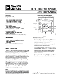 Click here to download AD9736BBCZ Datasheet