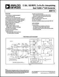 Click here to download AD9773BSVZRL Datasheet