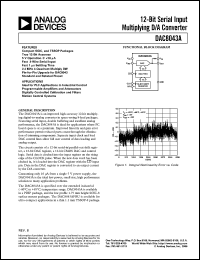 Click here to download DAC8043A1FSZ Datasheet