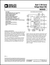 Click here to download DAC8420FPZ Datasheet