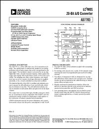 Click here to download AD7703CRZ Datasheet