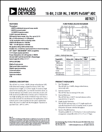 Click here to download AD7621ASTZRL Datasheet