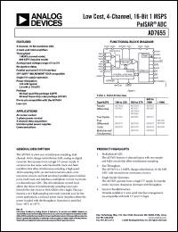 Click here to download AD7655ASTZRL Datasheet