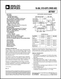 Click here to download AD7665ACPRL Datasheet