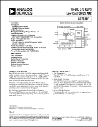 Click here to download AD7650AST Datasheet