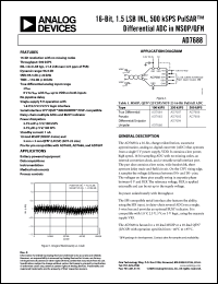 Click here to download AD7688BCPZRL Datasheet