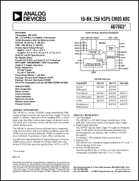 Click here to download AD7663ASTRL Datasheet